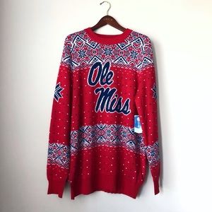 Ole Miss knit sweater